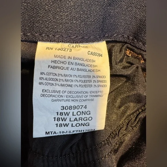 Lee Women's Dark Blue Ankle Jeans - Picture 7 of 8